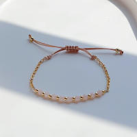 Pulsera De Cadena Dorada Para Mujer Con Cristales Facetados Pulsera Bohemia De Moda Hecha a Mano Para Fiestas Aniversarios Regalos - details 2