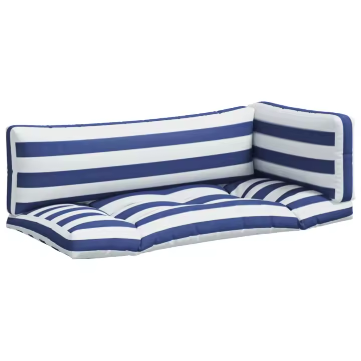 Pieza Canva Oxfor Azu Blanc Rayas - 1