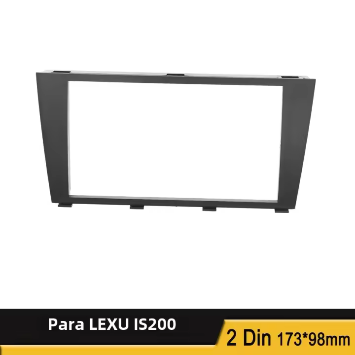 Radio De Coche 2 Din Fascia Para Lexus IS200 IS300 Toyota Altezza 1995-2006 Placa De Montaje Para Estéreo Automóvil Material ABS 173x98MM - 1