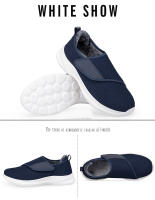 Zapatos De Caminar Para Mujer En Invierno Con Anchos Y Pies Enflados Ortopédicos Ajustables Confortables Diabéticos Con Cierre Hook & Loop Material De Suela De Goma - details 33