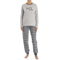 Kisses and Love-Pijama de Invierno Afelpado KLP2 para Mujer