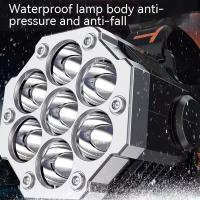 Linterna Frontal Recargable Super Brillante 7LED Impermeable Para Camping Pesca Senderismo Mineria Noche Exterior - details 2