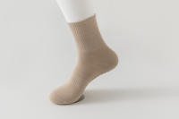 4 Pares De Calcetines De Yoga Para Mujer Color Sólido Antideslizante Para Pilates Y Baile Ballet Altura Media Algodón Polyester - details 8