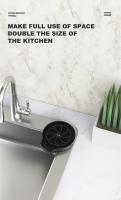Lavadora Automática De Taza De Vidrio Para Barra Cocina Té Con Grifo De Alta Presión Herramienta De Limpieza Accesorios De Fregadero Ecológico Plástico - details 4