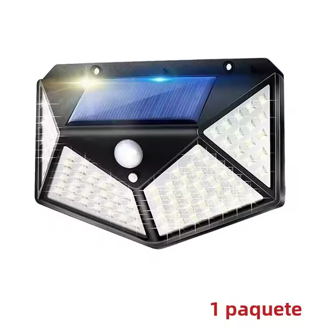 Lámpara Solar Para Calle Exterior Con 3 Modos De Iluminación Sensor De Movimiento Impermeable Para Jardín Patio Camino Jardín - 1