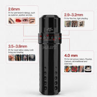 Máquina De Tatuaje Rotativa Ajustable Mast Flip Con Interface RCA Suministros De Tatuaje Y Maquillaje Permanente Material De Aleación - details 0
