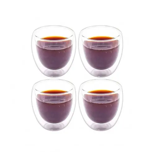 Set 4 Vasos doble Cristal de 150 ml - 1
