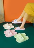 Zapatillas De Mujer Con Estampado De Oso Moda Nocturnas Antideslizantes Con Suela Gruesa Y Cómodas Para Uso Interior Playa Verano Pareja - details 2