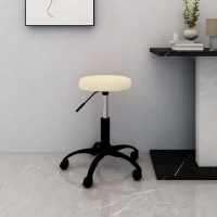 vidaXL Silla de oficina giratoria de terciopelo en color Gris oscuro/Rojo vino tinto/Verde oscuro y más | cómodas modernas ergonómicas para comedor cocina salón hogar - details 6