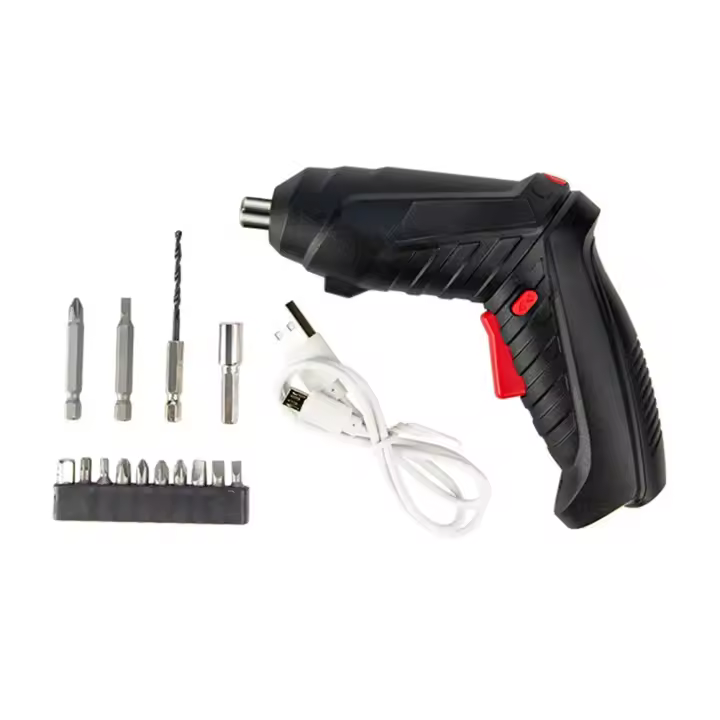 Destornillador Eléctrico Recargable 3.6V Con Iluminación LED Conjunto De Herramientas Para Uso Doméstico Potente Y Multifuncional - 1