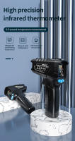 Termómetro Infrarrojo Digital No Contacto Con Imagen Láser Y Alarma De Luz LCD Medidor De Temperatura Y Humedad Téléhill - details 8