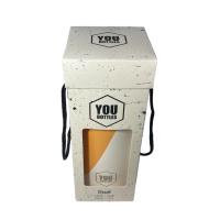 Botella Pryse de Acero Inoxidable 500ml con Base de Silicona - Blanco/Azul Cielo - details 10