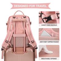 Mochila de viaje para hombres y mujeres, bolsa de viaje personal con múltiples bolsillos, mochila de mano aprobada por aerolíneas que se adapta a una computadora portátil de 16 pulgadas, mochila informal impermeable para la universidad, viajes, trabajo - details 3