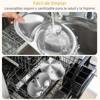 Dispensador De Agua Para Gatos 3L Con Doble Cuenco Acero Inoxidable Gran Capacidad Dispensador De Bebida Inteligente Para Perros Y Gatos - details 7