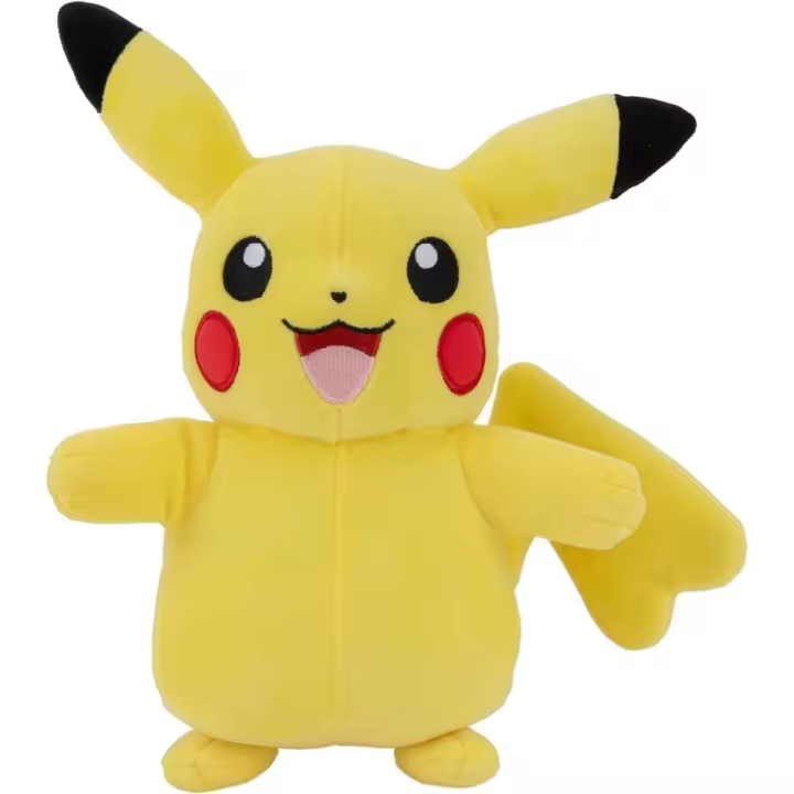 Peluche pokemon pikachu chica 21 cm - 1
