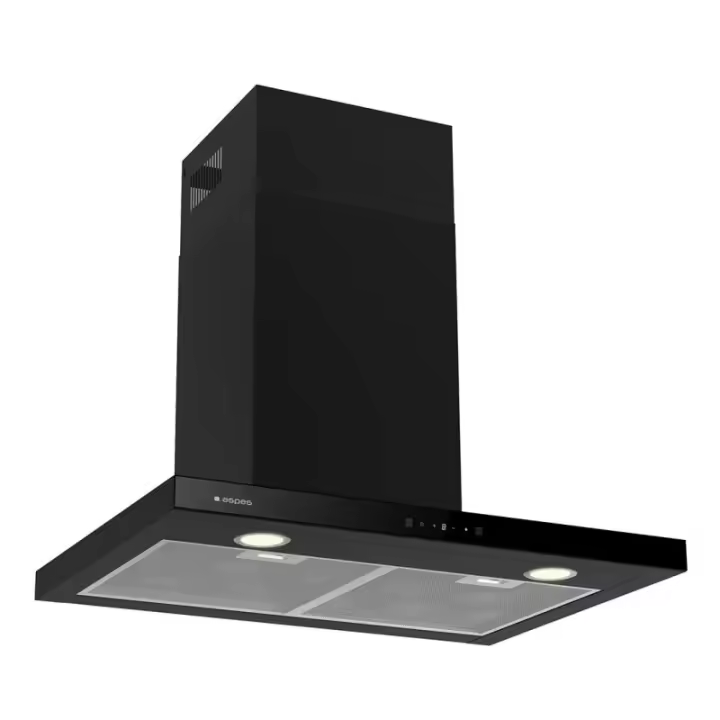 Campana Decorativa T Invertida ASPES ACPT601AN 59cm 634 Clase A+P Negro  | Táctil, Booster, 68dB, Niveles Extracción 4 - 1