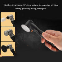 Molino Eléctrico Multifuncional De 90° Compacto Con Collet De 3mm Dispositivo De Polimento Multipropósito Para Herramientas De Trabajo En Casa - details 5