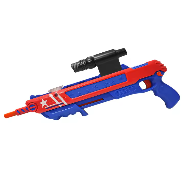 LED ATOMANT Pistola de Sal para Moscas e Insectos, Escopeta Manual Tipo Rifle, con Puntero Laser para Eliminar Moscas, Mosquitos y Bichos Voladores, Mata Insectos sin Químicos, Funciona con Sal Común, No Deja Manchas, Para Mayores de 14 Años - 1