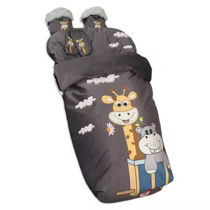 Saco Silla Babyline Impermeable con Manoplas y Cubre Arnés Enjoy - 1