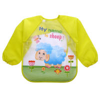 Bib De Alimentación Impermeable Para Bebé Estilo Bandana Con Mangas Completo Para Niña Y Niño Toallas Para Echarse Y Llorar Para Recién Nacidos - details 1