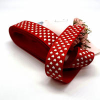Cinta De Seda Poliéster De 5 Metros Con Estampado De Corazón Para Embalaje De Regalos Decoración De Boda DIY Cinta Grosgrain Para Colgar En El Cabello Y Manualidades - details 27