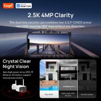 Cámara De Seguridad IP Tuya 4MP Con Lente Dual WiFi Monitor De Bebé Visión Nocturna En Color PTZ Mini Para Interior Y Exterior - details 7