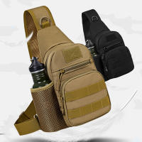 Bolsa De Hombro Táctica Al Aire Libre Para Hombres Y Mujeres Bolsa De Pecho Para Deportes Y Viajes Caza Camping Pesca Molle - details 2