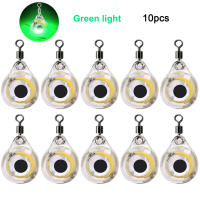 10Pcs Señuelo De Pesca Con Luz Mini Ojo Forma Submarina Luz Nocturna Señuelo Batería Iluminada Flasher Para Agua Salada Y Dulce - details 0