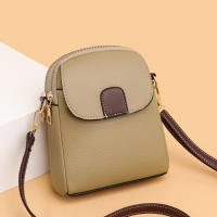 Bolso Bandolera de PU para Mujer LIGO y Suave de Gran Capacidad - Color CAFI - details 1