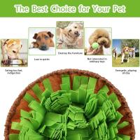 Snuffle Mat para Perros, Perro Mascota Snuffle Feeg Mat para Los Perros Snuffle Mat Perro rompecabezas Tazón Feeg juguetes para tratar dispensador Perro tratar Juguetes - details 1