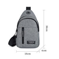 Nueva Bandolera Para Hombres Bolsa De Hombro Multifuncional Bolsa Cruzada De Viaje Bolsa De Hombro Unisex - details 1