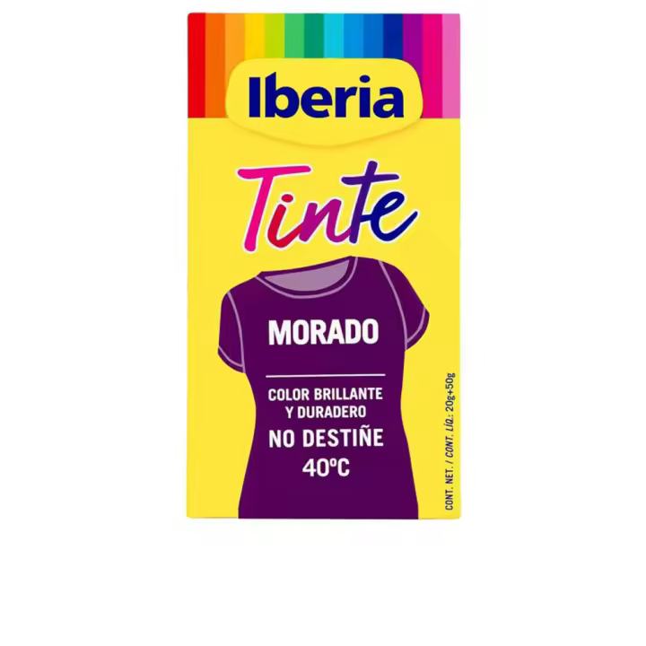 Hogar Iberia IBERIA TINTE ROPA no destiñe 40º #morado - 1