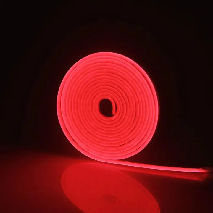 Fresnel LED Neón 12V Tubo Flexible De Gel De Silicio 2m Luz Impermeable IP65 Para Iluminación De Fondo De Pared Decoración Del Hogar - 1