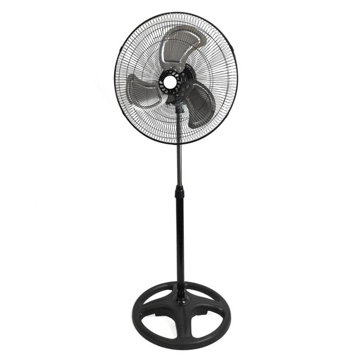 Ventilador de pie 60/80w Diametro 45cm, metálico aspa giratorio 3 velocidades, 130cm, 230v -80w, Función de Oscilación… — oferta en Miravia