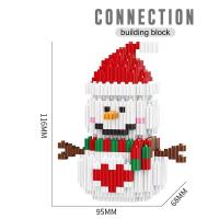 Bloques De Construcción DIY Santa Claus Navidad 271-379 Piezas Auto-Cerradas Para Niños Juguetes Educativos De Construcción Creativa - details 7