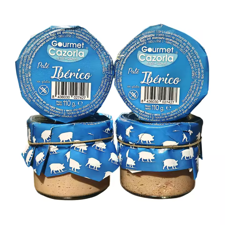 Paté ibérico de Gourmet Cazorla (Pack de 4 unidades) - 1