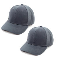 2 Gorras de béisbol Hombre, Gorra con Visera y Cierre Ajustable, cómoda Gorra Deportiva para Hombre, Color Azul Rojo Gris Marrón Beis Rosa Morado Amarillo 100% Cotton - details 0