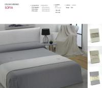 Colcha Multiusos Funda Sofá Foular con Flecos Cubrecama de Algodón 70% y Poliéster 30% -Fabricado en España- Perfecta para Proteger tu Sofá y cama Darle un Toque de Estilo - details 1