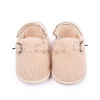 Zapatos De Bebé De Algodón Suave Y Plush Para Invierno Y Otoño Comodidad Para Prewalking 0-18 Meses Niño O Niña Fashion Antideslizantes - details 10