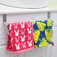 Rack De Toallas De Acero Inoxidable Para Baño Y Cocina Organizador Colgante Para Puerta De Armario Estante Montado En La Pared Barra De Toallas - details 5