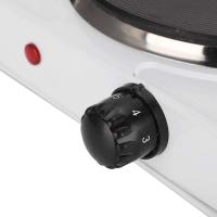 Cocina Electrica 2 Placas de Cocción, Doble, Hornillo Eléctrico de 2000W para Cocinar en Camping, Antiadherente, Configuración Variable de Calor,Envio desde España - details 2