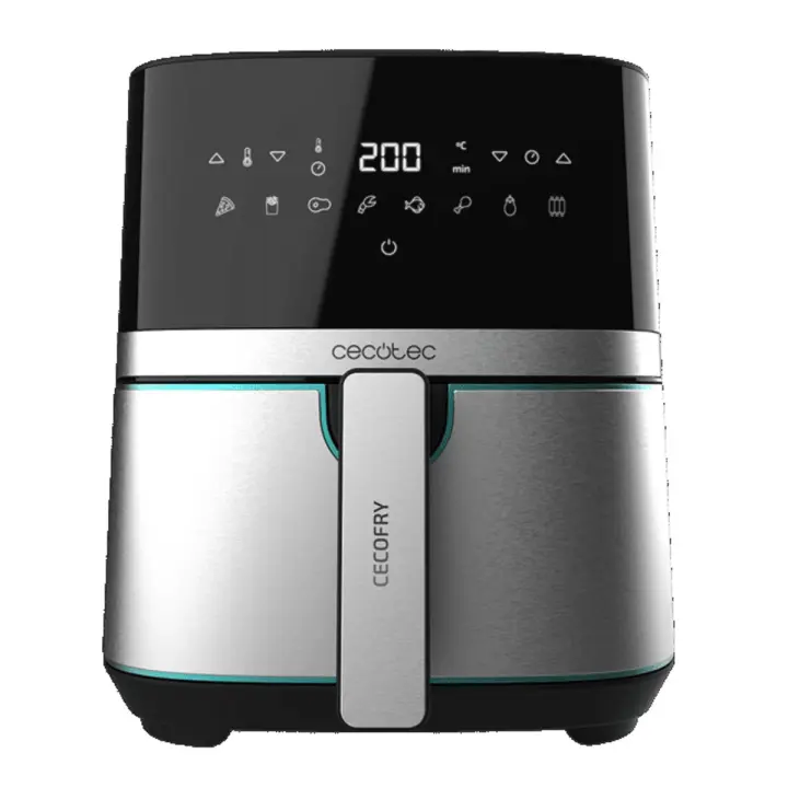 Freidora de Aire sin Aceite 5,5L Cecotec Cecofry Full Inox Pro 5500, 1700 W, Dietética, Digital - 1