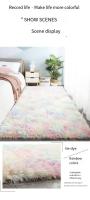 VIKAMA Alfombra De Seda Y Lana Moderna Para Dormitorio Y Sala De Estar Alfombra De Lado Del Cama Suave Y Cómoda No Perde Cabello Alfombra Interior Antideslizante Resistente Al Agua Y Al Desvanecimiento - details 8