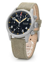 Reloj De Cuarzo Militado ML1868KF VK67 Movimiento De Cronógrafo Vidrio De Zafiro Luminoso 100m Impermeable 39mm Retro - details 14