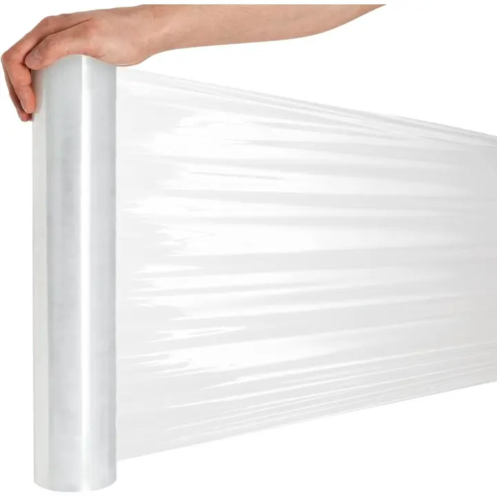 Film Transparente de Embalaje para Palets, Mudanzas y Envíos 50cm Resistencia Industrial de Estiramiento (23 micras) - 1