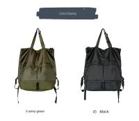 Mochila de Moda para Mujeres Desplazamientos de Transporte Sólido Casual Hombro Nylon Impermeable - details 1