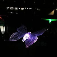 Lámpara De Jardín Solar LED Impermeable Con Diseño De Mariposa Y Libélula Para Paisaje Exterior Instalación Sencilla Sin Bombillas Incluidas - details 9