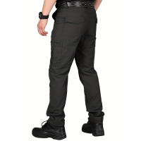 Pantalones Casuales Para Hombre Verano Múltiples Bolsillos Cargo Pantalones Secado Rápido Ligeros Para Exteriores Senderismo Ejercicio Transpirables - details 4