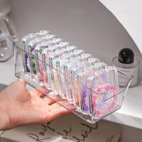 Caja De Almacenamiento Para Uñas Transparente Caja De Exhibición Hecha a Mano Para Joyería Collares Accesorios Y Pulseras Protegida Contra La Polvo - details 10