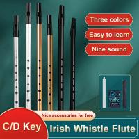 Flauta Irlandesa Auténtica Miwayer Con 6 Agujeros Clave C/D Perfecta Para La Música Irlandesa Tradicional Instrumento Musical - details 1
